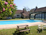 Hébergement avec piscine Indre et Loire